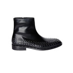 Embellished Side Zip Chelsea Boots // Black (Euro: 39)