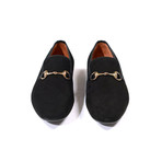 Gold Horsebit Loafer // Black (Euro: 45)