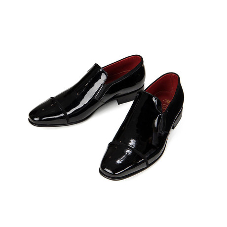 Patent Leather Loafer // Black (Euro: 42)