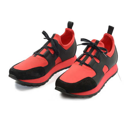 Hunter Runner Sneakers // Red + Black (Euro: 39)