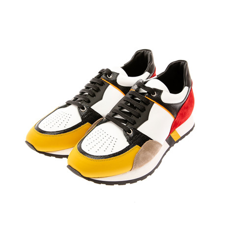 Multi Paneled Sneakers // Multicolor (Euro: 39)