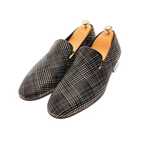 Plaid Loafer // Gray Plaid (Euro: 39)