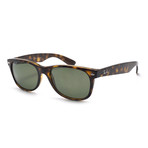 Unisex Wayfarer Polarized Sunglasses // Tortoise Brown