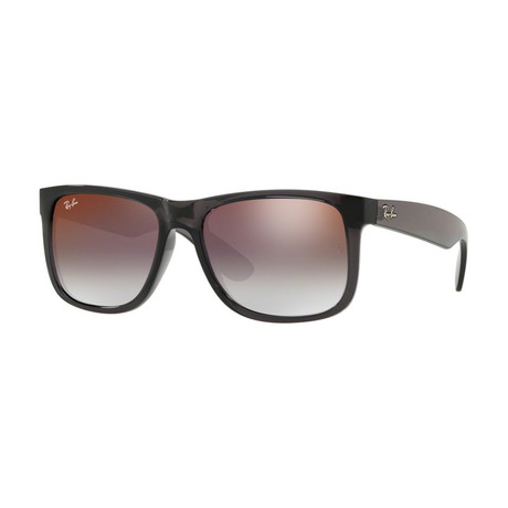 Unisex Justin Flash Sunglasses // Dark Violet + Gray