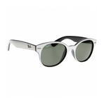 Unisex RB4141 Sunglasses // White + Green + Black