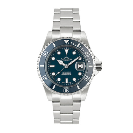 Mondia Swiss Icon Automatic // 1 MS-W-213-SSBL-BL-OY
