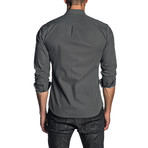 Woven Shirt // Black Dots (L)