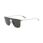 Salvatore Ferragamo // Men's SF187S-339 Sunglasses // Green + Gray
