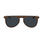 Men's SF209S-329 Sunglasses // Olive Green + Blue