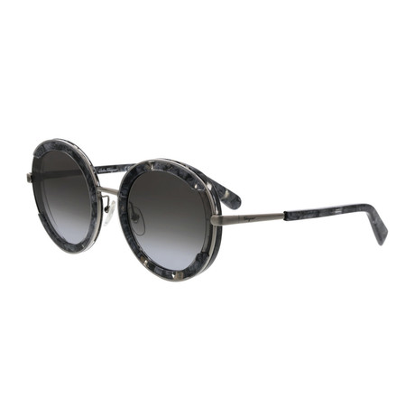 Women's SF164S-042 Sunglasses // Black Gray Stone + Gray Gradient