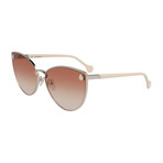 Women's SF185S-710 Sunglasses // Gold + Orange