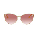 Women's SF185S-710 Sunglasses // Gold + Orange