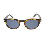 Salvatore Ferragamo // Men's SF935S-219 Sunglasses // Dark Tortoise + Blue