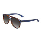 Men's SF945S-259 Sunglasses // Havana + Blue