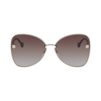 Women's SF184S-704 Sunglasses // Gold + Brown