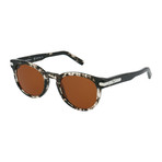 Salvatore Ferragamo // Men's SF935S-052 Sunglasses // Gray Havana + Brown