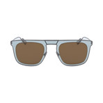 Salvatore Ferragamo // Men's SF187S-299 Sunglasses // Brown + Green