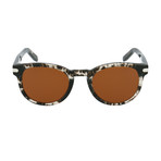 Salvatore Ferragamo // Men's SF935S-052 Sunglasses // Gray Havana + Brown