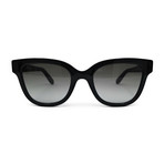 Ferragamo // Women's SF927S-001 Sunglasses // Black + Gray Gradient