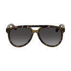 Salvatore Ferragamo // Men's SF945S-055 Sunglasses // Gray Havana + Brown