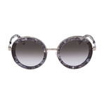 Women's SF164S-042 Sunglasses // Black Gray Stone + Gray Gradient