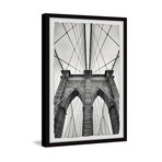 Bridge Architecture // Framed Painting Print (8"W x 12"H x 1.5"D)