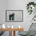 The Bridge // Framed Painting Print (12"W x 8"H x 1.5"D)