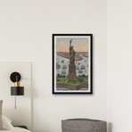 Liberty Statue // Framed Painting Print (8"W x 12"H x 1.5"D)