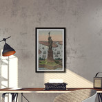 Liberty Statue // Framed Painting Print (8"W x 12"H x 1.5"D)