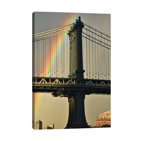 Rainbow Over The Manhattan Bridge // Michael Fitzsimmons
