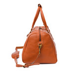 Tourist Leather Duffel Bag 19.5" // Tan