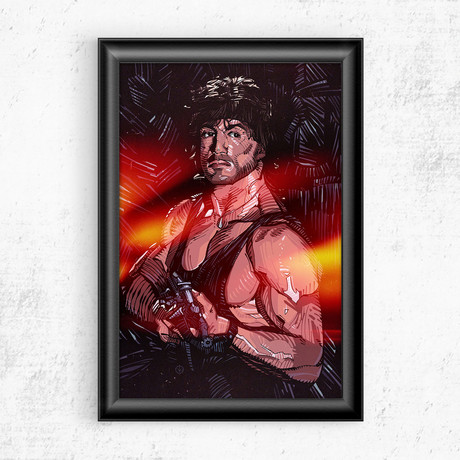 Rambo (11"W x 17"H)