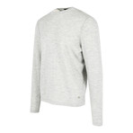 Cashmere Fine Gauge Sweater // Light Gray (M)