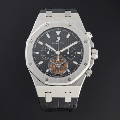 Audemars Piguet Royal Oak Tourbillon Chronograph Manual Wind // 25977ST.OO.D002CR01 // Store Display