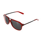 Unisex Aviator 849P Sunglasses // Red