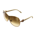 Women's Shield 8FCG Sunglasses // Shiny Copper Gold