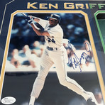 Ken Griffey Jr. // Signed+ Framed Mariners Photo Collage