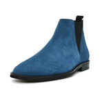 Chelsea Suede Boot // Blue (Euro: 45)