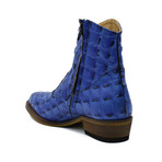 Boot // Blue Baby Crocodile (Euro: 42)