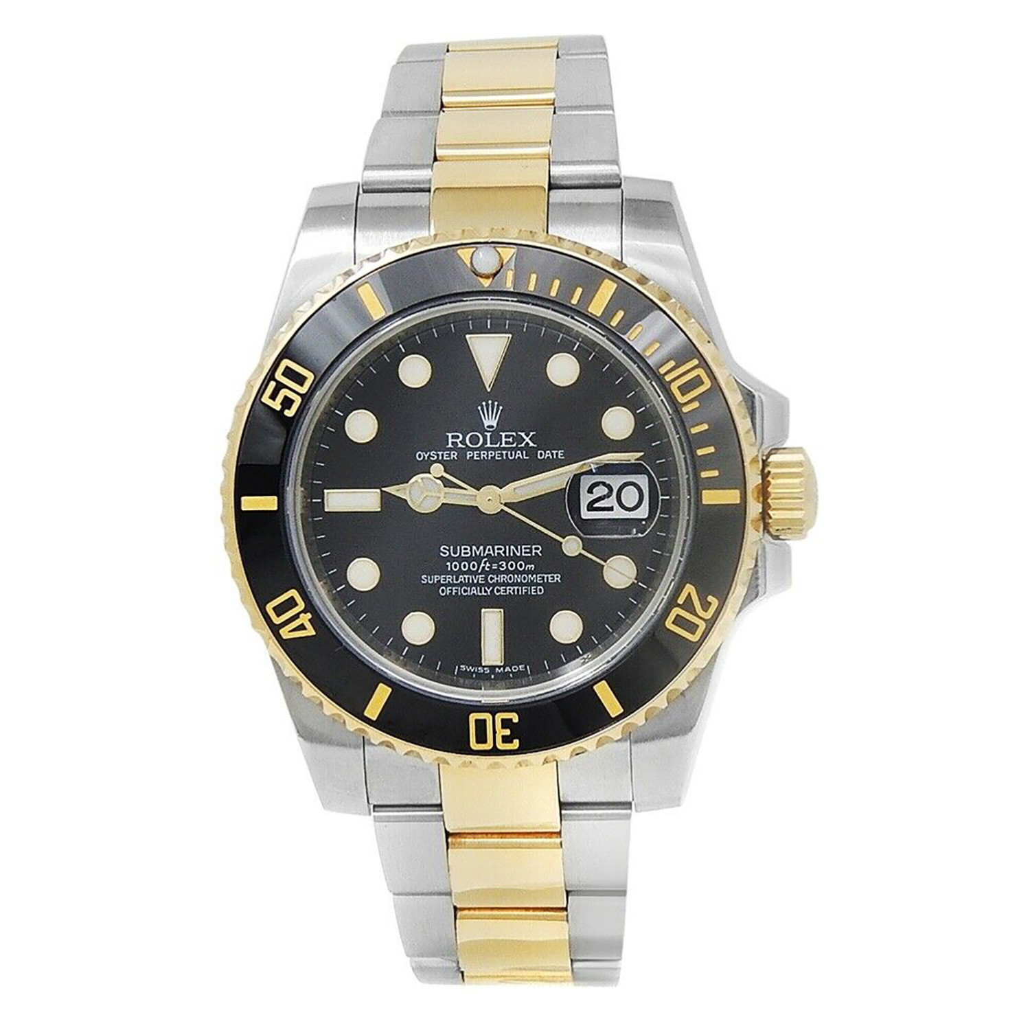 Rolex Submariner Automatic // 116613 // V Serial // Pre-Owned - Rolex ...