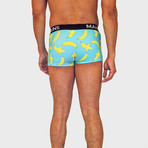 Gone Bananas + Somewhere Over The Rainbows // 2-Pack Boxer Trunks // Multicolor (Small)