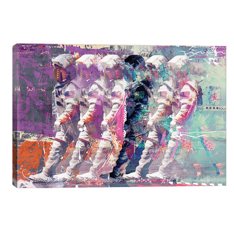 Astronauts // Teis Albers (40"W x 26"H x 1.5"D)