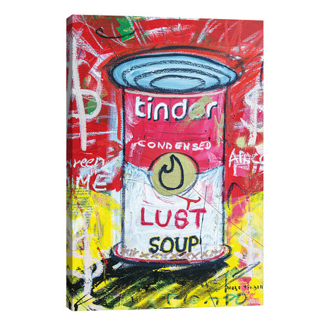 Lust Soup Preserves // Diego Tirigall (26"W x 40"H x 1.5"D)