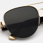 Men's Air Sunglasses (Black + Gold)