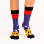 Unisex Socks // Meow Socks // 5 Pack (US: 6-9)
