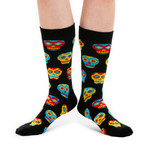 Men's Socks // Skulls Socks // 5 Pack (US: 6-9)