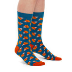 Unisex Socks // Sunset Socks // 5 Pack (US: 6-9)