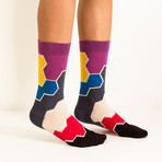 Unisex Socks // Spring Socks // 5 Pack (US: 6-9)