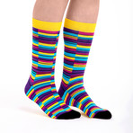 Unisex Socks // Retro Socks // 5 Pack