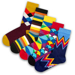 Unisex Socks // Fan Socks // 5 Pack (US: 6-9)